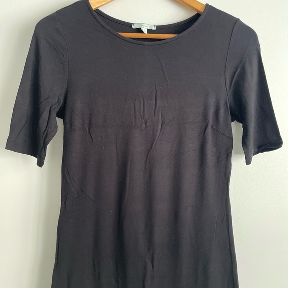 Soprano | Black Below The Knee High Stretch Bodycon Dress - Picture 5 of 7